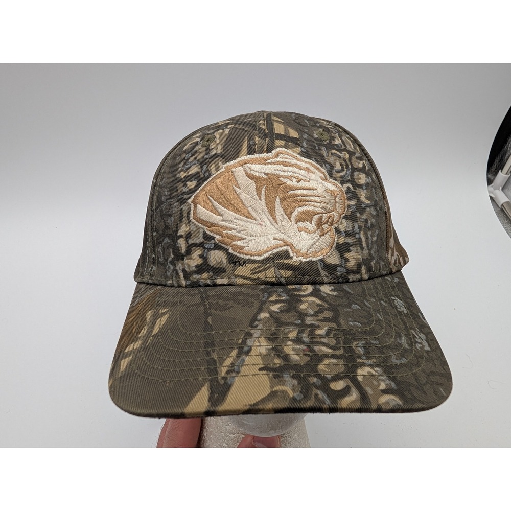 Captivating Headgear Missouri Tigers Mizzou Camo Baseball Cap Hat Adjustable
